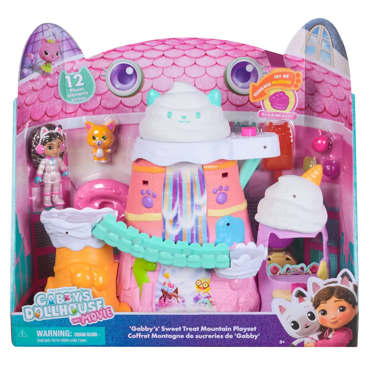 Spin Master Gabby's Dollhouse Icing Mountains Playset Photo 2