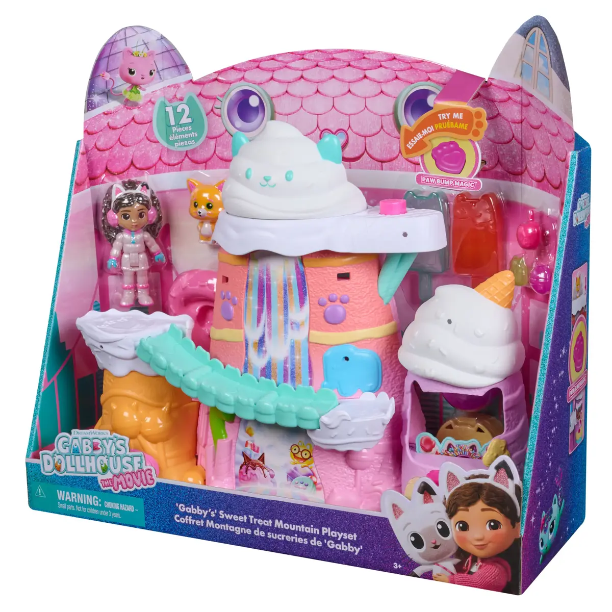 Spin Master Gabby's Dollhouse Icing Mountains Playset Photo 8