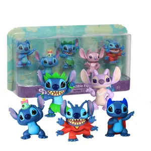 Collectible toy figure set Just Play Disney Stitch — boxed set with 5 figures