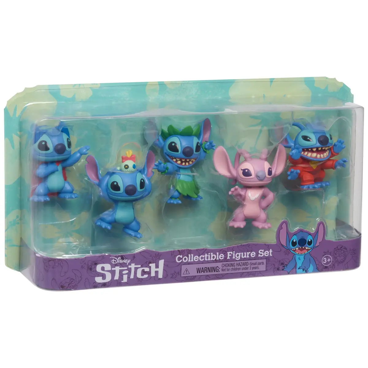 Just Play Disney Stitch collectible 5-figure set Photo 2