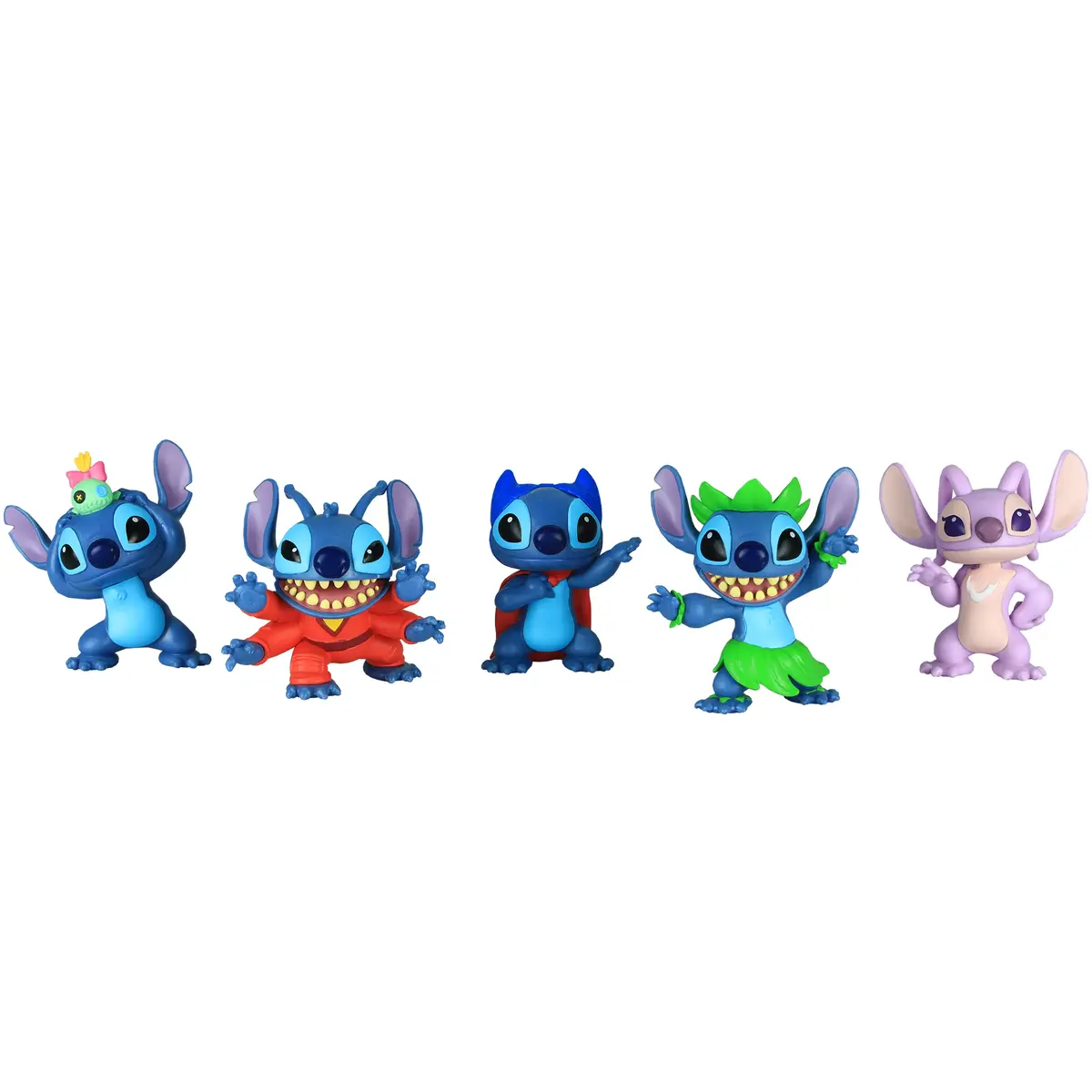 Just Play Disney Stitch collectible 5-figure set Photo 3