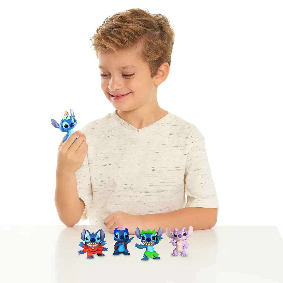 Just Play Disney Stitch collectible 5-figure set Photo 4