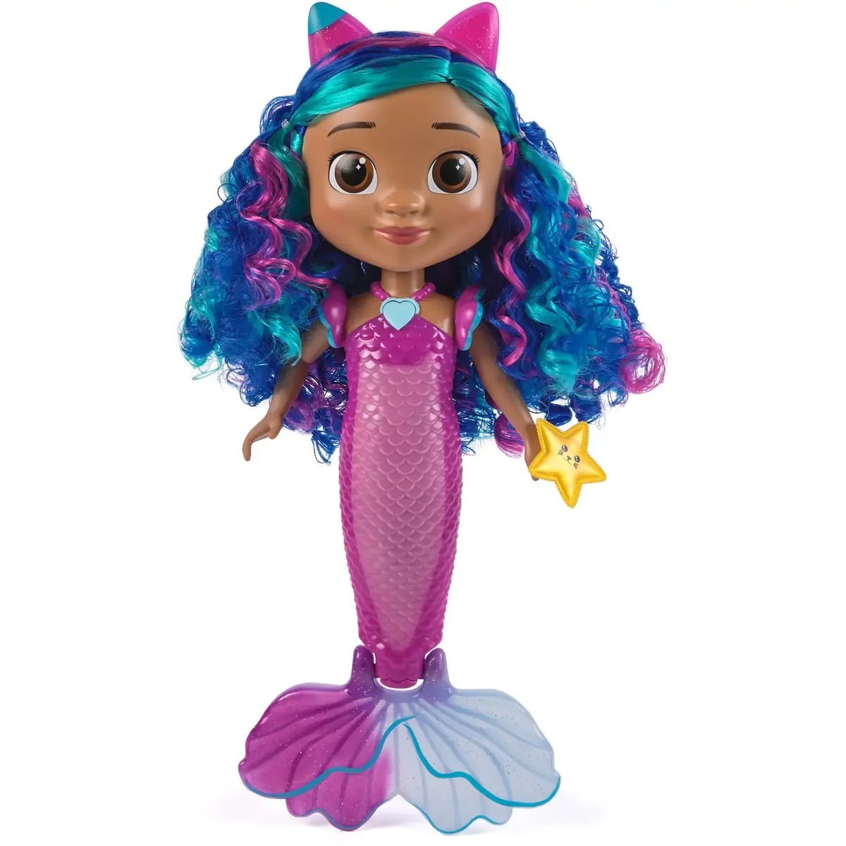 Spin Master Gabby's Dollhouse Sing & Shine Mermaid Gabby 30 cm Photo 3