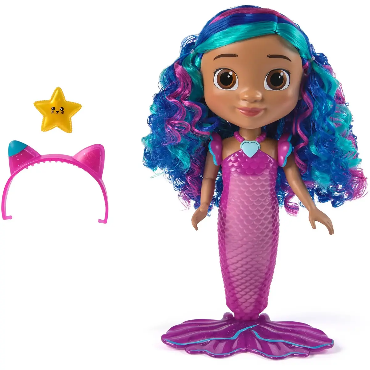 Spin Master Gabby's Dollhouse Sing & Shine Mermaid Gabby 30 cm Photo 5