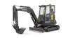 BRUDER Volvo ECR40 — модель компактного экскаватора 02465 Photo 2