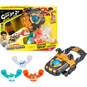 Action figure set Moose Toys Heroes of Goo Jit Zu Meteor Madness - Goo-Slingers Mega Launcher with 3 figures