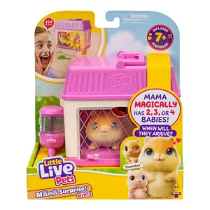 Игровой набор Moose Toys Ltd. Little Live Pets Mama Surprise S4 Мини‑набор Хомяк