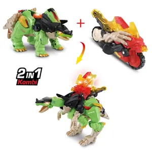 Action figure VTech Switch & Go Dinos Combo Mega Spinosaurus — transforming dino-to-vehicle toy