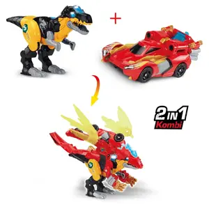 Rotaļlieta VTech Switch & Go Combo Mega Dragon — transportlīdzekļa uz pūķa pārveidojams komplekts