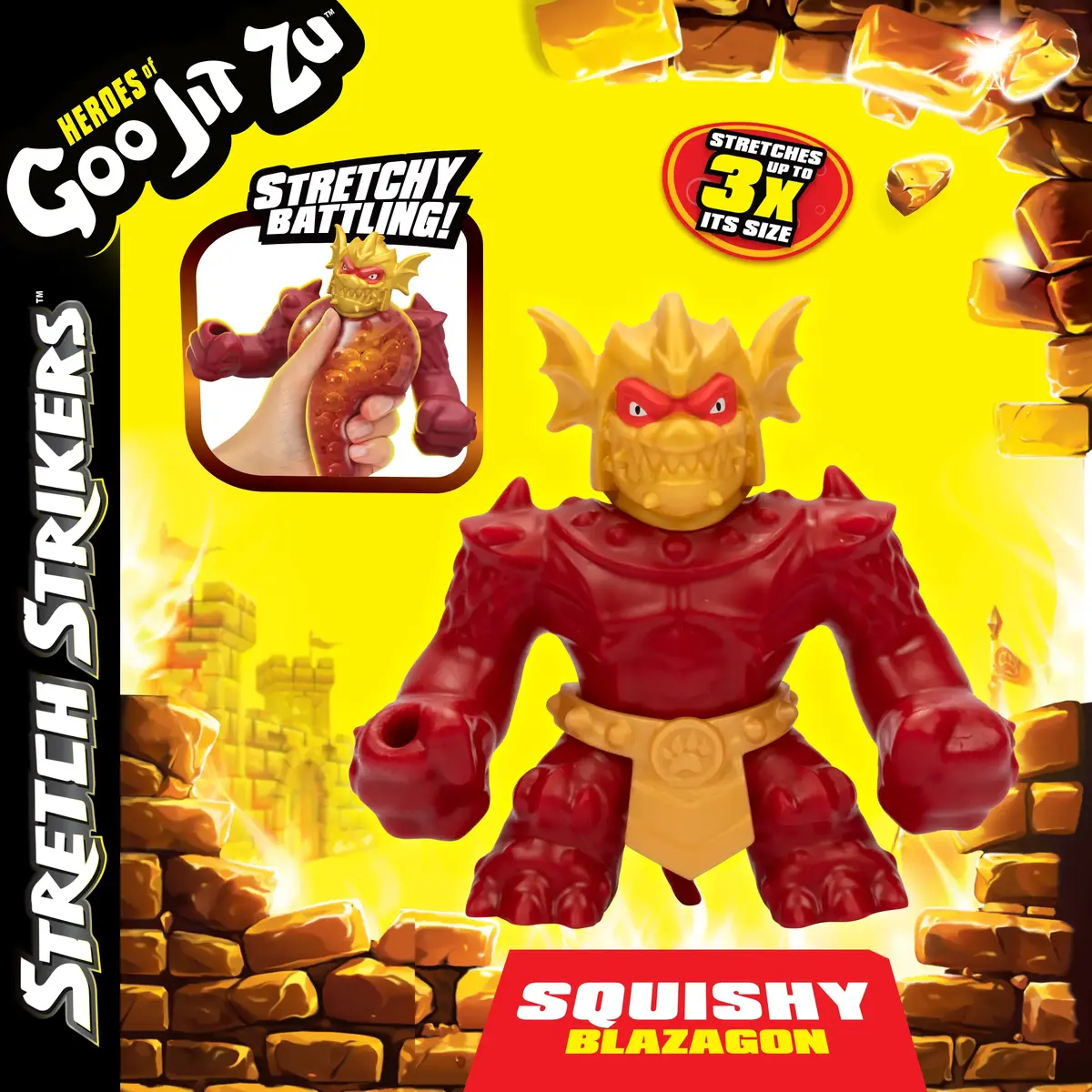Moose Toys Heroes of Goo Jit Zu Stretch Strikers S11 Blazagon Photo 3