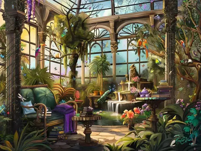 Ravensburger The Green House — 1500 деталей Photo 2