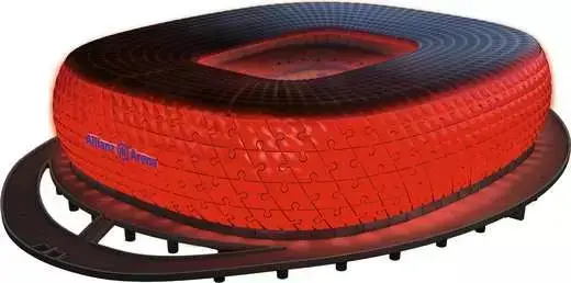 3D-пазл Ravensburger Iconics Allianz Arena, 216 шт. Photo 2