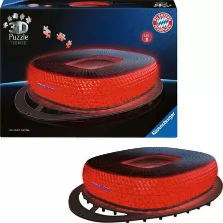 3D-пазл Ravensburger Iconics Allianz Arena, 216 шт. Photo 3