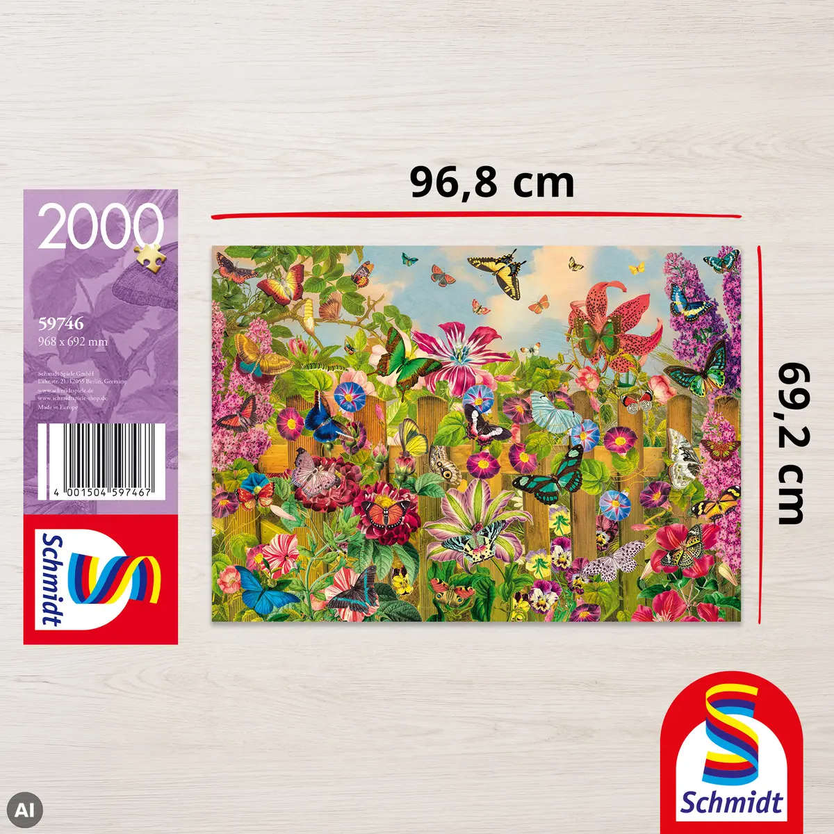 Schmidt Spiele 59746 Thomas Kinkade Garden puzle Photo 3