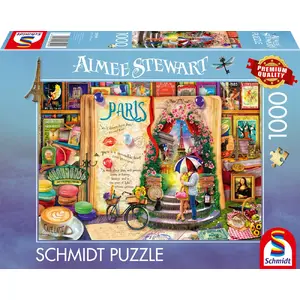 Пазл schmidt spiele Aimee Stewart: Memories of Paris — 1000 деталей