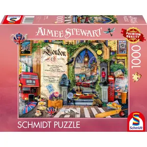 Jigsaw Puzzle 1000 pcs, schmidt spiele Aimee Stewart: Memories of London
