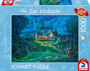 jigsaw puzzle schmidt spiele Zac Kinkade The Haunted House 1000 pieces, finished size approx. 68 x 48 cm