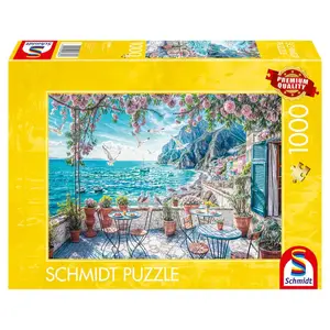 Пазл schmidt spiele Terrace by the Sea, 1000 элементов, морской пейзаж