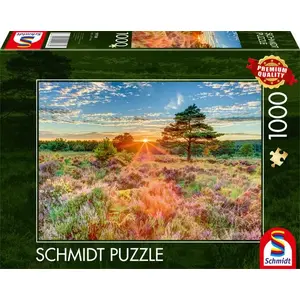 Пазл, schmidt spiele Heath at Sunset, 1000 элементов, пейзаж