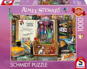 Пазл schmidt spiele Aimee Stewart: Memories of New York — 1000 деталей