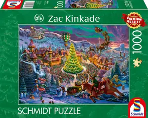 Пазл Schmidt Spiele Zac Kinkade «Santa's North Pole» — 1000 элементов