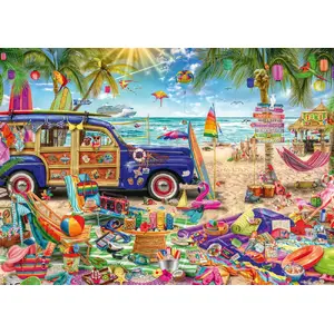 Пазл schmidt spiele Sunny Time Out on the Beach, 1000 элементов