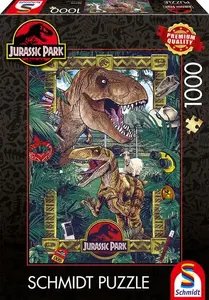 Пазл schmidt spiele Jurassic Park — The Age of Dinosaurs, 1000 деталей, 58579
