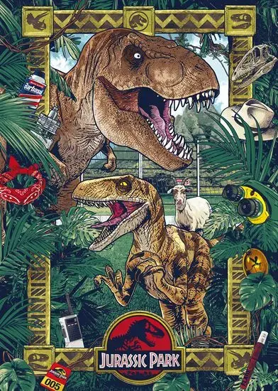schmidt spiele Jurassic Park пазл 1000 шт 58579 Photo 2