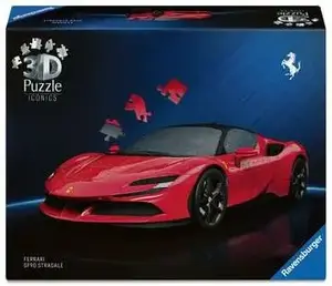 3D-пазл Ravensburger Iconics Ferrari SF90 Stradale – коллекционная модель