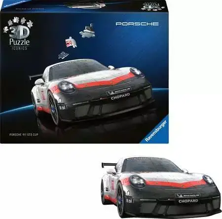 3D-пазл Ravensburger Iconics Porsche 911 GT3 Cup Photo 3