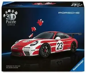 3D-пазл Ravensburger Porsche 911 «Salzburg Edition» — модельный набор коллекционный (Ravensburger 12008038)