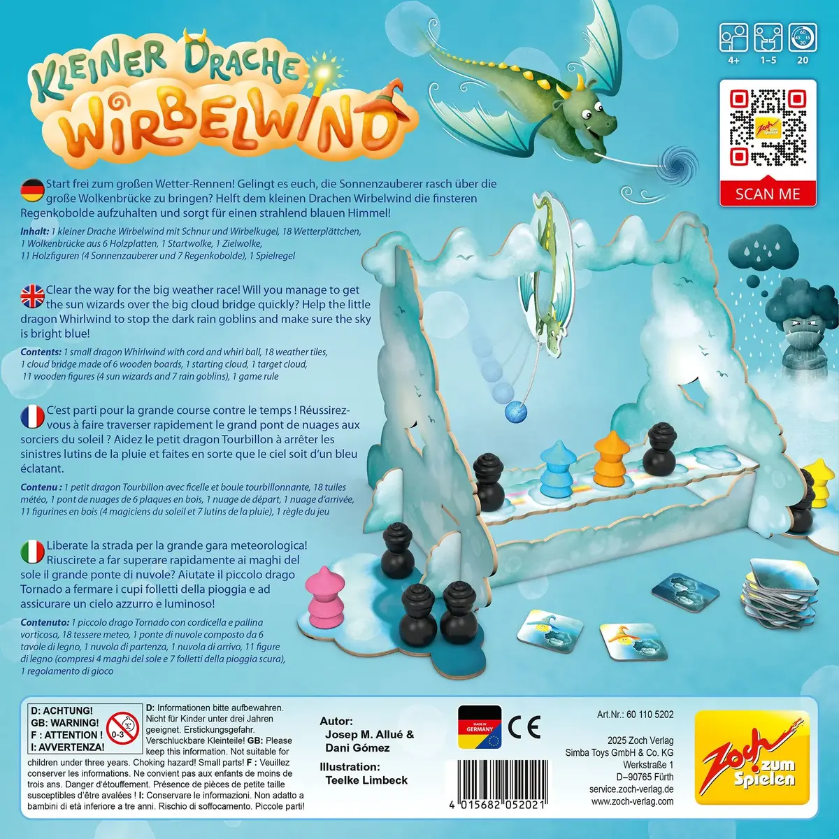 Настольная игра Simba‑Dickie Zoch Little Dragon Whirlwind Photo 2