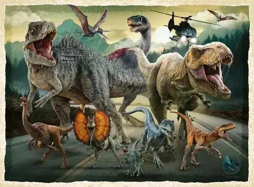 Ravensburger puzle Jurassic World — 200 gab. Photo 2