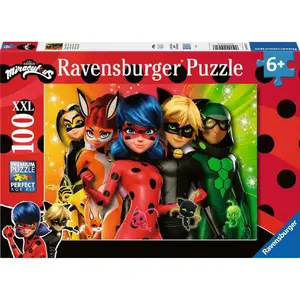 Детский пазл Ravensburger — Ladybug en mission, 100 деталей