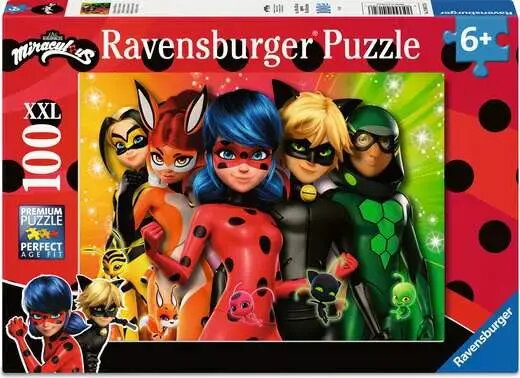 Ravensburger Ladybug en mission puzle 100