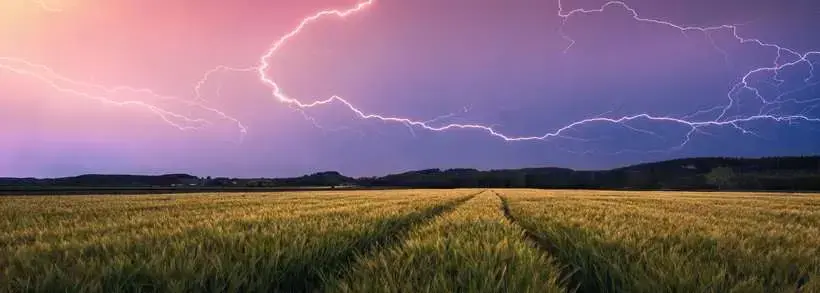 Ravensburger Panorama пазл Summer Thunderstorm 500 Photo 2