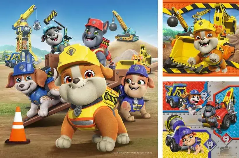 Ravensburger детский пазл Rubble & Crew 3×49 дет. Photo 2