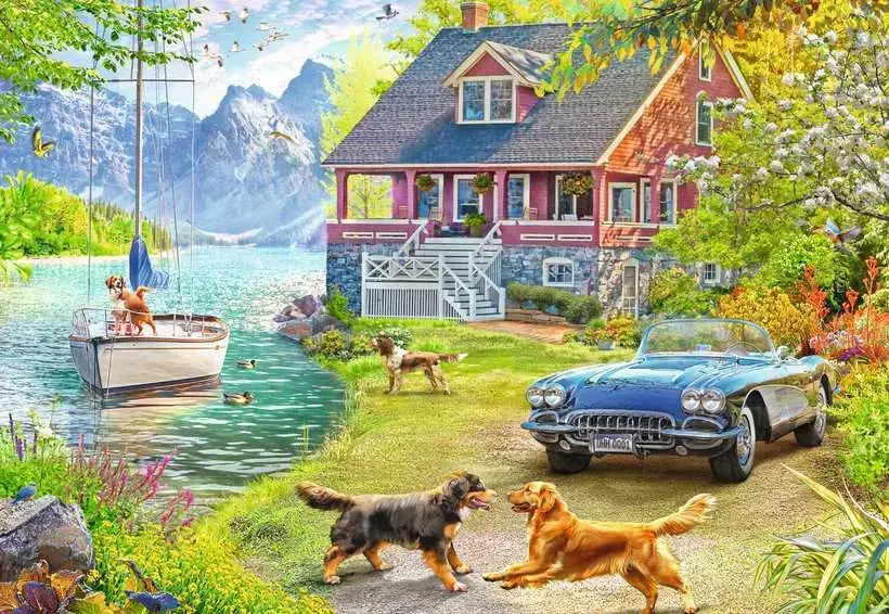 Ravensburger puzzle Feel Well & Puzzle — 200 pieces Photo 2