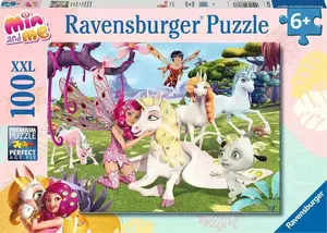 Children's jigsaw puzzle Ravensburger Mia and Me — True Unicorn Friendship, 100 pieces