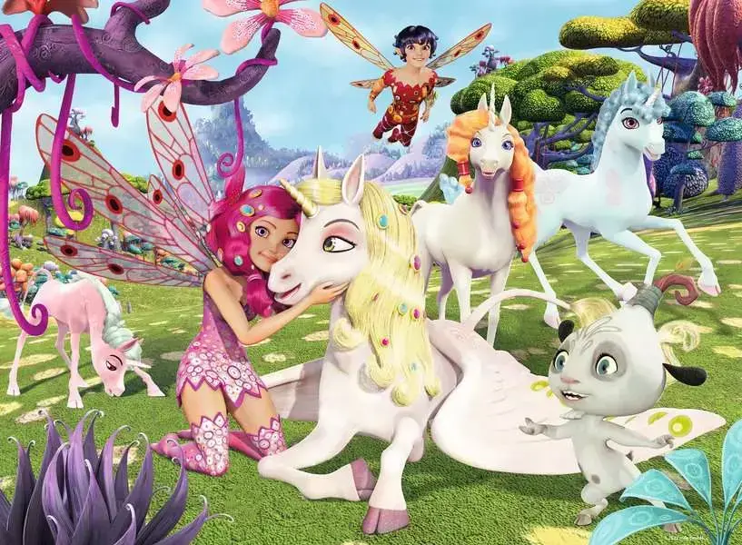 Ravensburger Mia and Me puzzle — 100 pieces Photo 2
