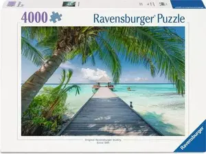 Пазл Ravensburger Dream Beach in the Maldives — 4000 деталей, качественное изображение