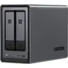 UGREEN DXP2800 NAS komplekts ar 2× 4TB Seagate IronWolf Photo 2