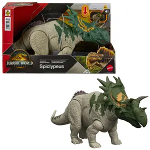 Rotaļu figūra MATTEL Jurassic World Wild Roar Spiclypeus JGB89 — dinozaura rotaļlieta