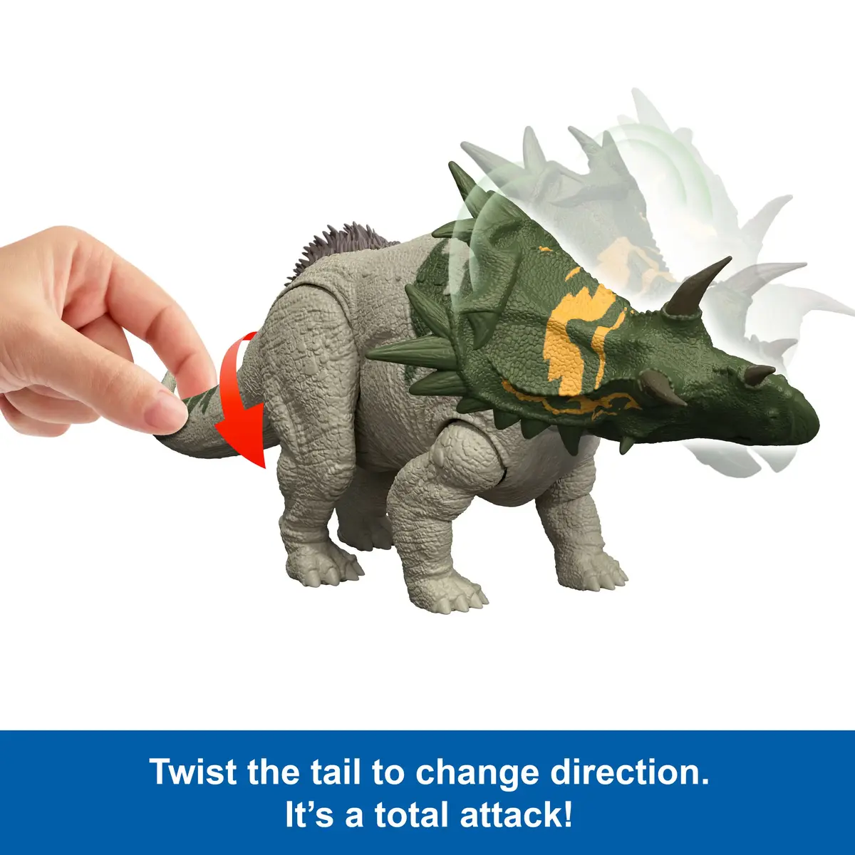 MATTEL Jurassic World Wild Roar Spiclypeus figūra Photo 9