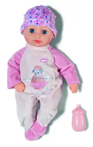 Leļļa zapf creation BABY born Anna Rosé 36 cm rozā, interaktīva bērnu lelle