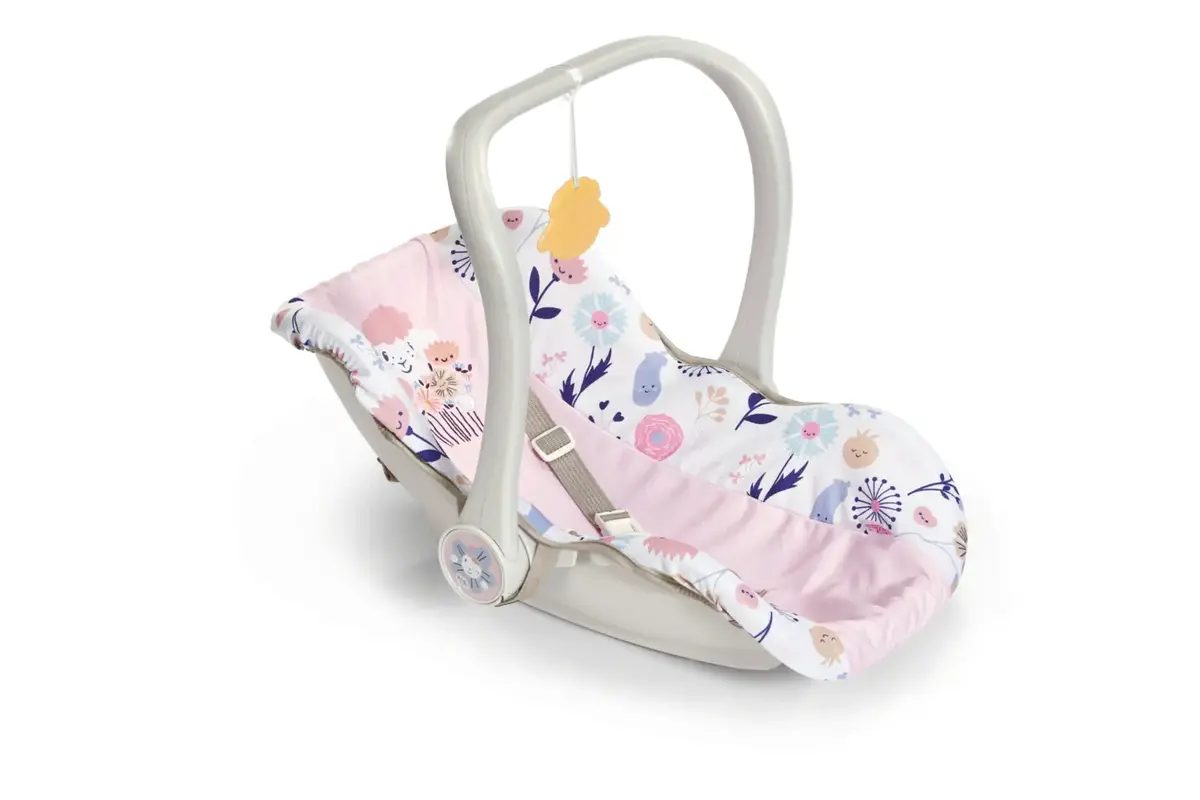 Lelles nēsātājs zapf creation BABY born Baby Carrier Flowers Photo 9