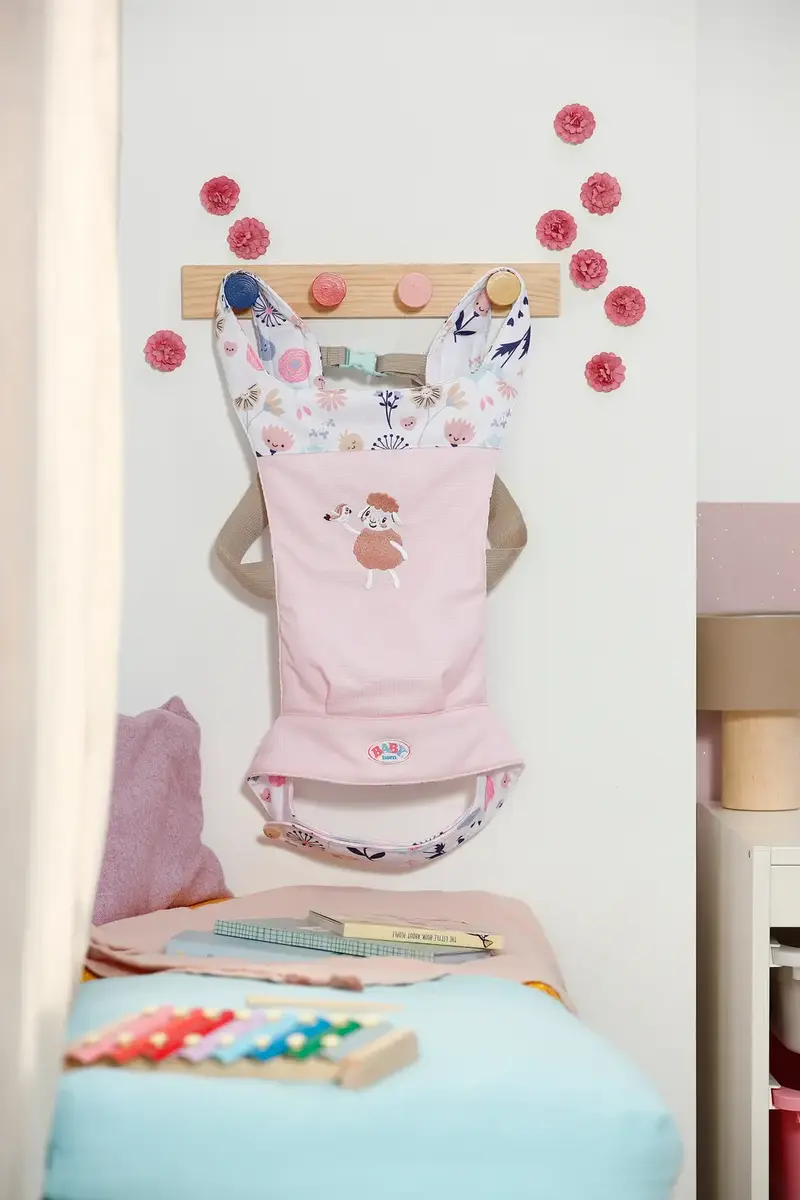 zapf creation BABY born® Baby Carrier Seat Flowers Photo 7