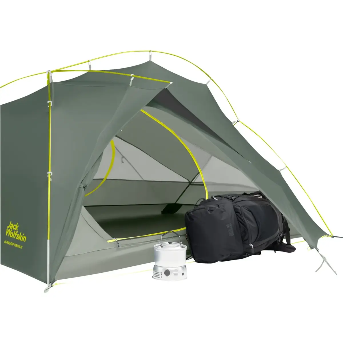 Купольная палатка Jack Wolfskin STRATOS LITE III (2024) Photo 2