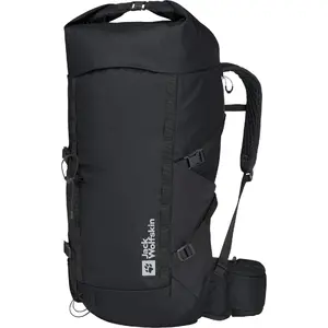 Mugursoma Jack Wolfskin CYROX SHAPE 30 SL, 30 l, sieviešu siluets, melna