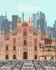 Набор для рисования Ravensburger CreArt Colorful Milan 23688 Photo 2